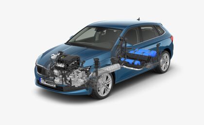 Skoda Scala G-TEC, también con gas natural con el 1.0 de 90 CV