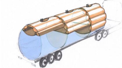 Airbags para camiones cisterna, una idea que podría funcionar