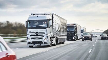 Esta tecnología promete poder conducir dos camiones a la vez