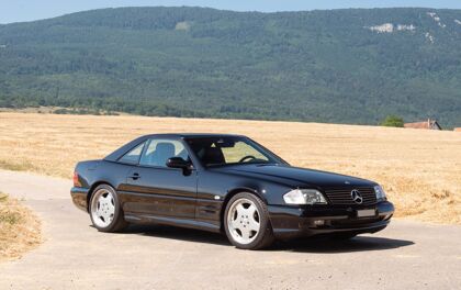 Mercedes SL 73 AMG: el exclusivo descapotable que le prestó el motor al Pagani Zonda