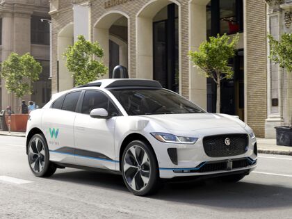 Jaguar I-Pace EV400 Waymo Self Driving Vehicle 2018