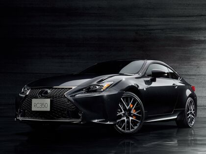 Lexus RC 350 F Sport Prime Black Japan 2017