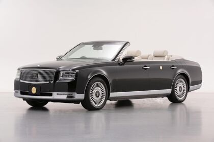 Un Toyota Century descapotable único para el nuevo emperador de Japón
