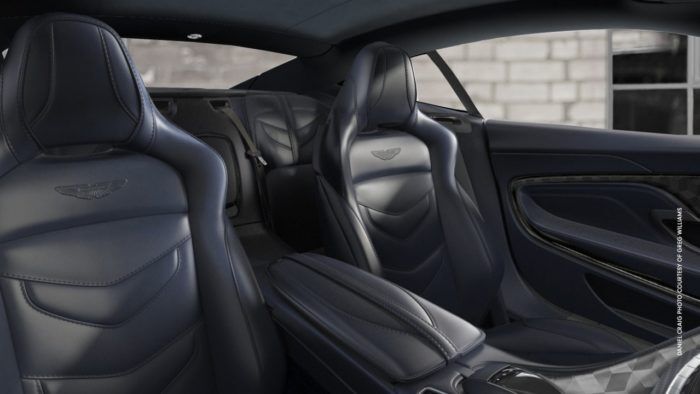 Aston Martin DBS Superleggera 007 Interior 700x394