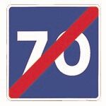 Fin De Velocidad MáXima Aconsejada