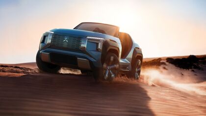 Mitsubishi MI Tech Concept, un curioso SUV híbrido enchufable con turbinas de gas