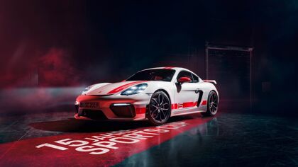 Porsche 718 Cayman GT4 Sports Cup Edition, solo para Alemania