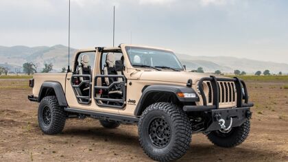 Jeep Gladiator MXT Concept, el próximo vehículo táctico ligero del Ejército estadounidense