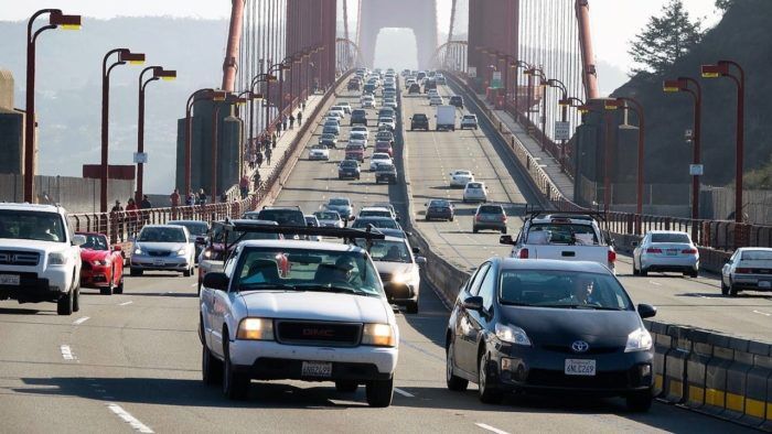 Trafico Puente Golden Gate San Francisco 2 700x394
