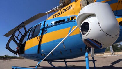 Los helicópteros Pegasus de la DGT están parados por un motivo que llama la atención