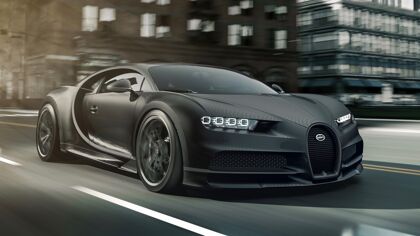 Bugatti Chiron Noire: 20 unidades a 3 millones de euros cada una