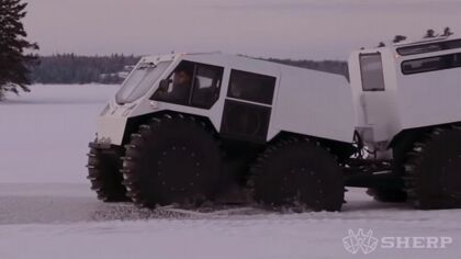 SHERP The Ark: la bestia anfibia venida de los Urales