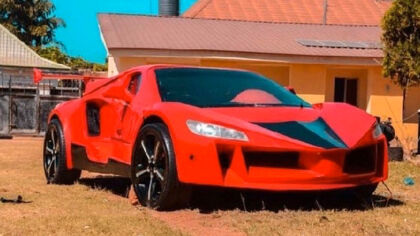 “Bennie Purrie”, el primer superdeportivo de Nigera ha sido creado por un ingeniero de 25 años