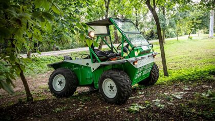 TAG Croco 4×4: un peculiar anfibio con motor rotativo