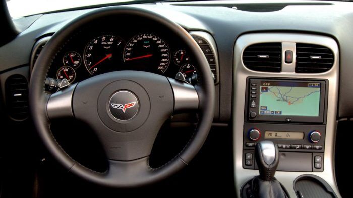Chevrolet Corvette Convertible C6 2006 Interior 1 700x394