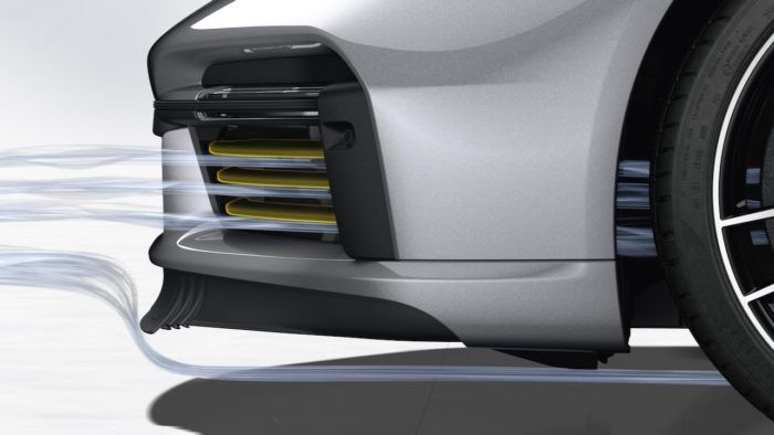 Porsche 911 Turbo S Aerodinamica 8 700x394