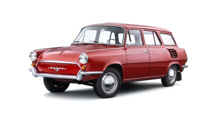 Skoda Type 990 «Hajaja», el curioso familiar checo con motor trasero