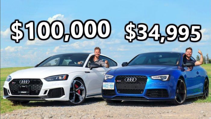 2020 Audi RS5 Sportback Vs 2013 Audi RS5 Coupe 2 700x394