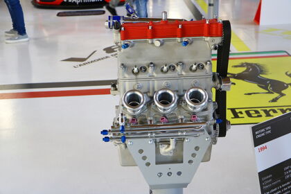 Ferrari F134, el primer y único tres cilindros de la marca