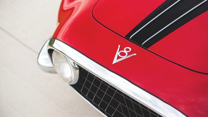 Fiat 8V Vignale 1954 Detalle 4 700x394