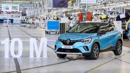 Renault Valladolid ya ha fabricado 10 millones de vehículos