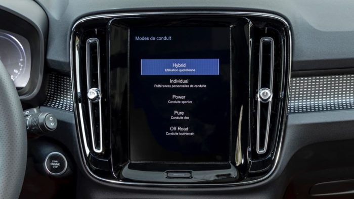 Volvo XC40 T5 Recharge 2020 Interior 4 700x394