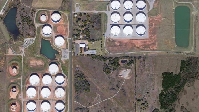 Almacenes de petróleo de Oklahoma