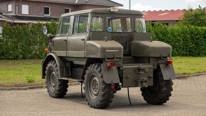 1974 Mercedes Benz Unimog 406 Doppel Kabine 4x4 3 700x393