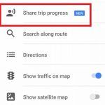 Google Maps Compartir Progreso De Viaje 6 150x150
