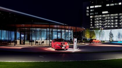 ¿Electricidad como forma de pago de un parking? Así es la idea de Nissan