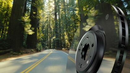 Brembo Greentive, los primeros discos de freno reflectantes