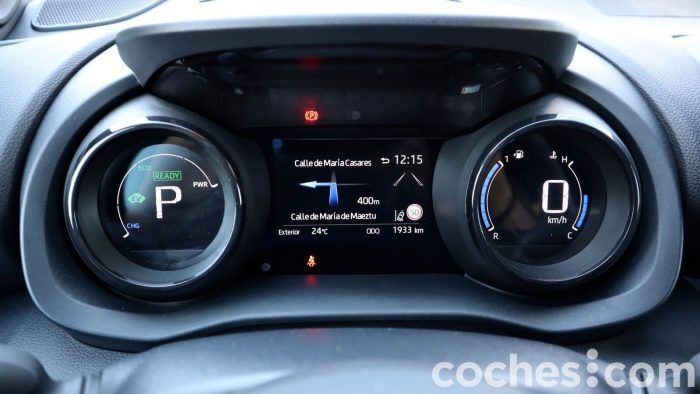 Toyota Yaris Hybrid 2021 Prueba Interior 4 700x394