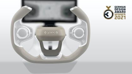 Origo, el volante que merecemos en los coches del futuro