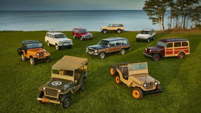 Modelos de Jeep