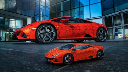 Si no puedes comprar un Lamborghini Huracán a escala 1:1, tal vez sí puedas su puzle en 3D