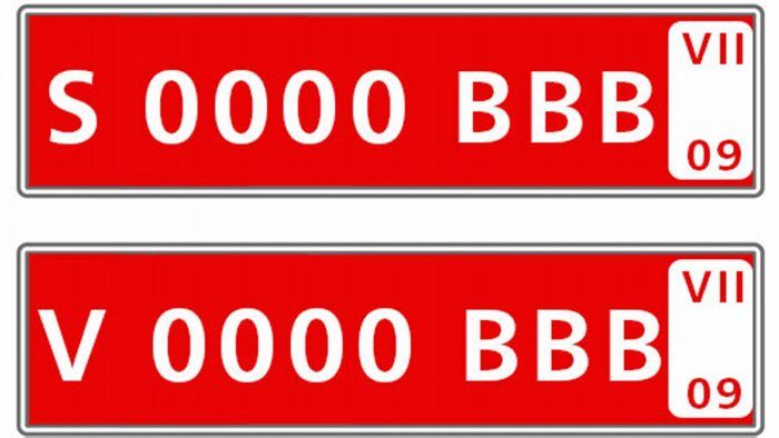 Matricula Roja Coche Espana 700x394