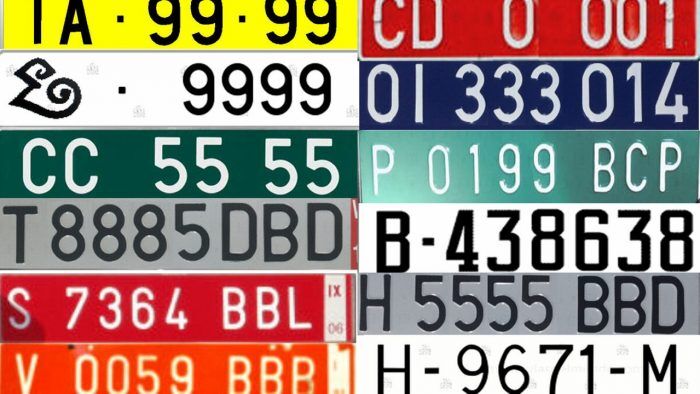 Matriculas Coche Espana 700x394