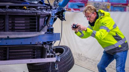 Así actúa el equipo de investigación de accidentes de Volvo, todo un CSI