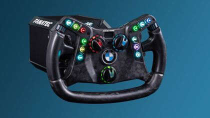 El último volante de Fanatec sirve también para el BMW M4 GT3 de la vida real