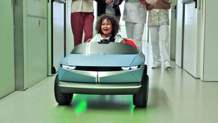 Hyundai Mini 45 EV EAVC Hospital Infantil SJD De Barcelona 2 700x394