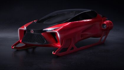 Este año, Papá Noel se ha decidido por el trineo Lexus HX Sleigh Concept