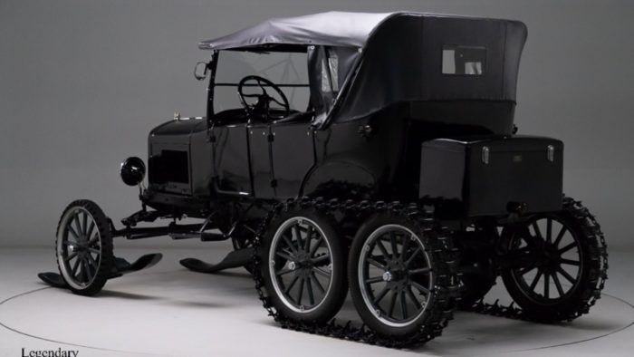 1926 Ford Model T Snowmobile 3 700x394