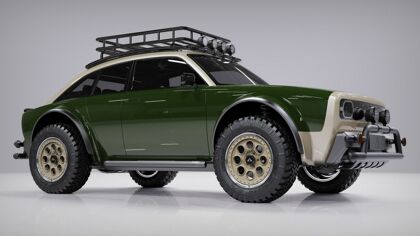 Alpha JAX, un pequeño eléctrico de cuatro plazas y aspiraciones campestres
