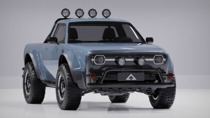 Alpha Wolf, una sencilla pick-up eléctrica y retro que todos queremos
