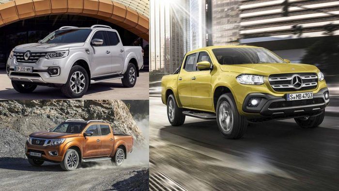 Mercedes Benz Clase X Nissan Navara Renault Alaskan 700x394