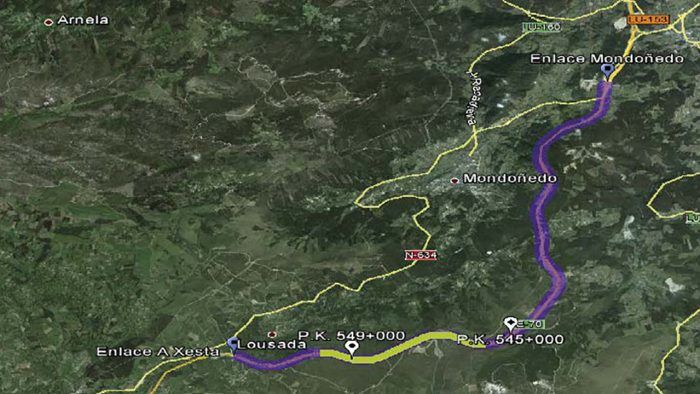 niebla en las carreteras de Lugo