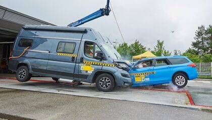 A examen la seguridad de las autocaravanas, ¿están bien protegidas en caso de accidente?