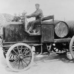 Camion Daimler 6 PS Motor Lastwagen 1896 150x150