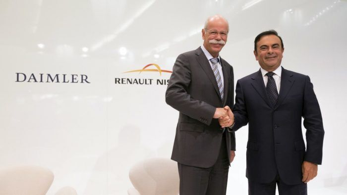 Dieter Zetsche Daimler Y Carlos Ghosn Alianza Renault Nissan Mitsubishi 700x394