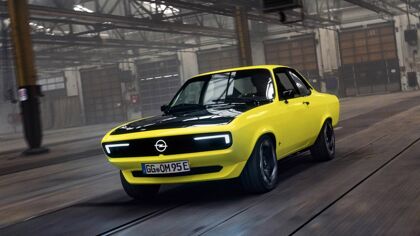 Opel Manta GSe ElektroMOD: celebración ejemplar del medio siglo